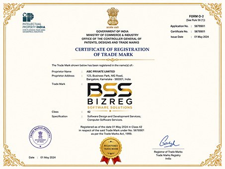 TRADE MARK Manufacturers in Delhi